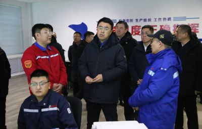 七台河市委副书记、市长李兵莅临yw永旺快投网开展“看项目、解难题、保安全”调研