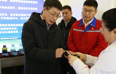 市委副书记、市长张涛一行莅临yw永旺快投网调研